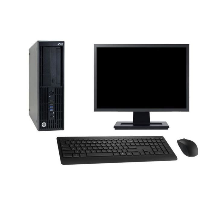 PC HP Z230 SFF Ecran 22