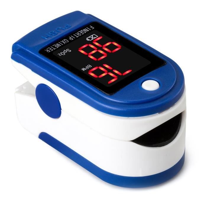Oxymètre de pouls clip de doigt Led Affichage Moniteur de Fréquence Cardiaque Électronique