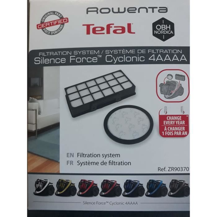 KIT DE FILTRATION POUR ASPIRATEUR SILENCE FORCE 4AAAA,ZR903701