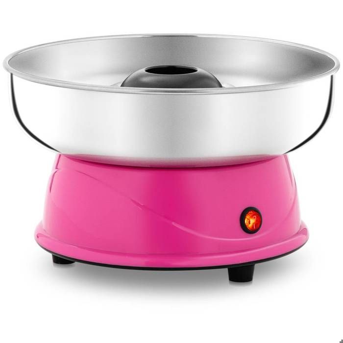 Machine à barbe à papa Royal Catering RCZK-420-W (Ø récipient 28,5 cm, 420W, 1 unité/60-90s, 28,8x28,8x16,5cm)