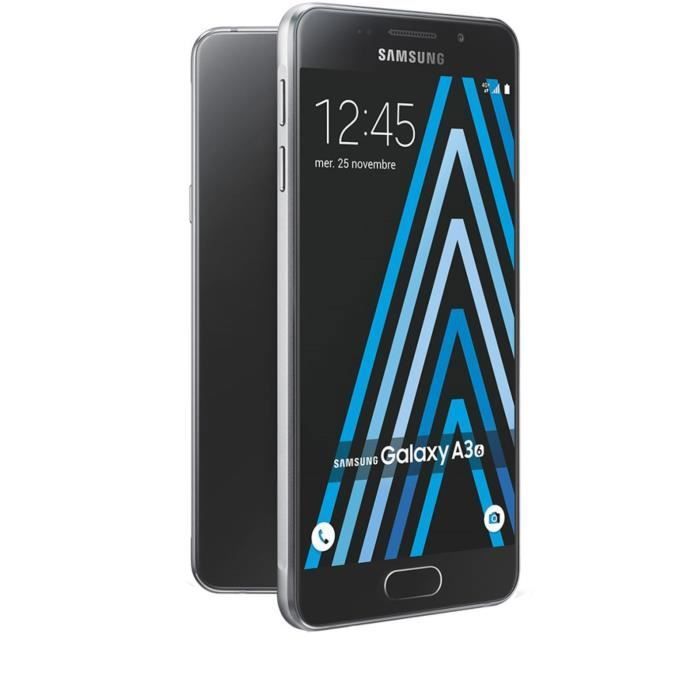SAMSUNG Galaxy A3 2016 16 go Noir - Reconditionné - Etat correct
