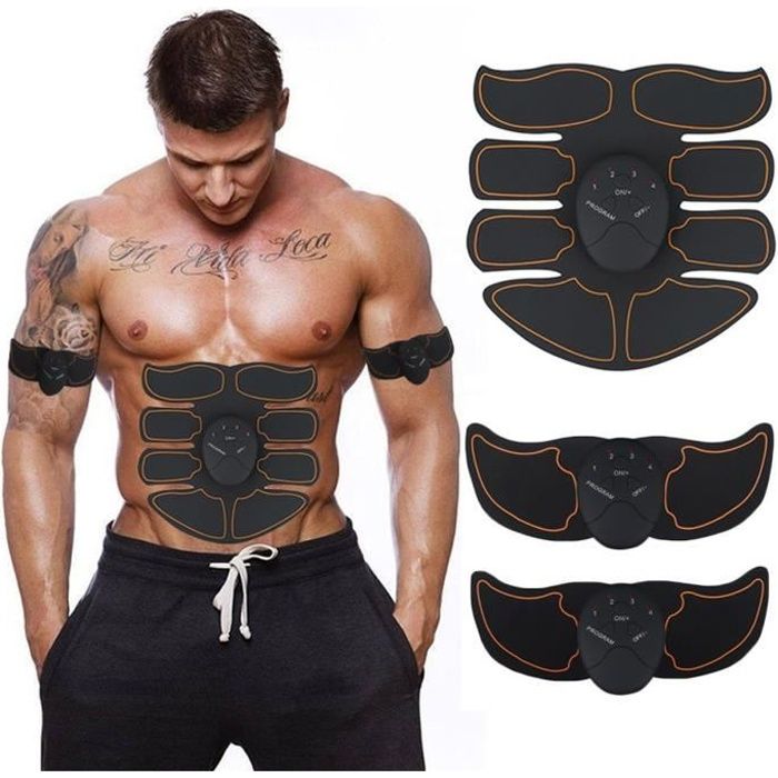 Brûleur sans fil de simulation de ceinture de tonification d'ABS d'ABS de ceinture de toner de muscle électrique de toner