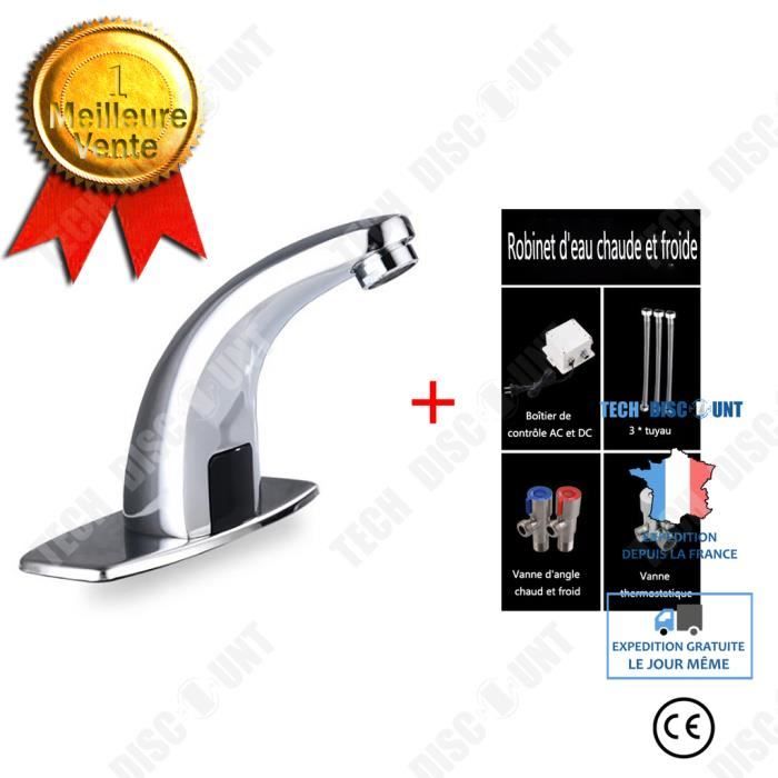 TD® Robinet de capteur infrarouge automatique de salle de bains Robinet de capteur sans contact Type de robinet de bassin électrique