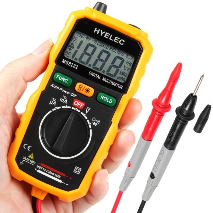 AKDSteel DT3266L Digital Clamp Meter Multimeter Voltage Current Resistance Tester for CE Accessories