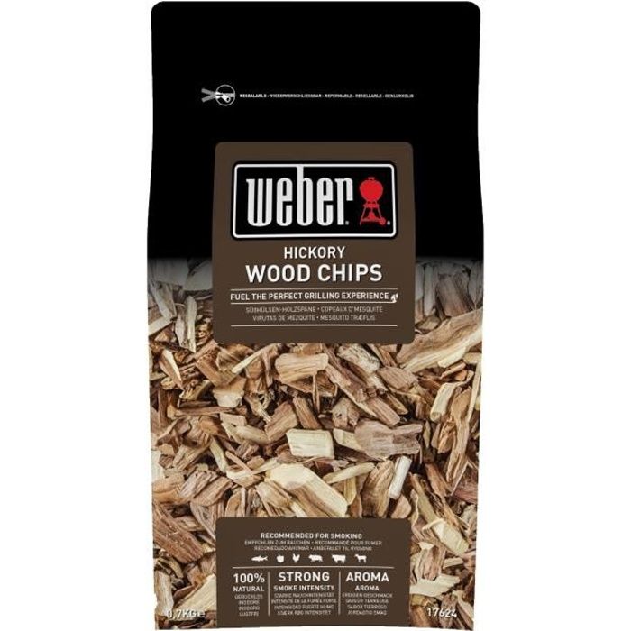 Boîte de bois de fumage WEBER - Hickory