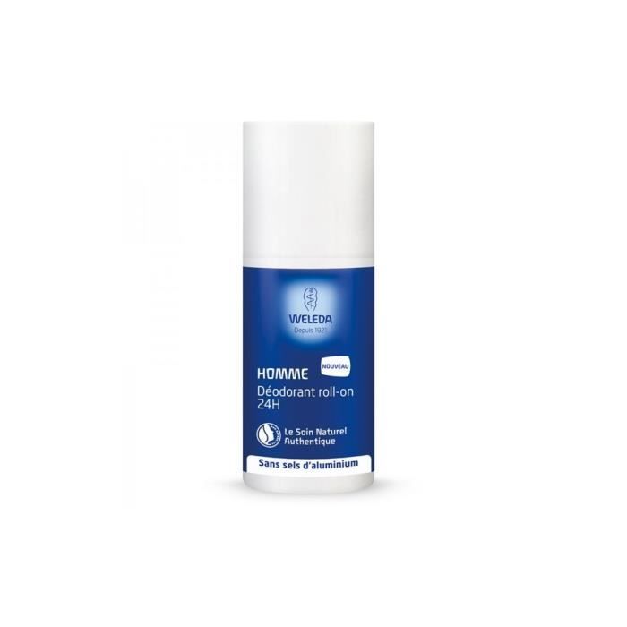 Weleda - Déodorant roll-on Homme - roll-on 50 ml