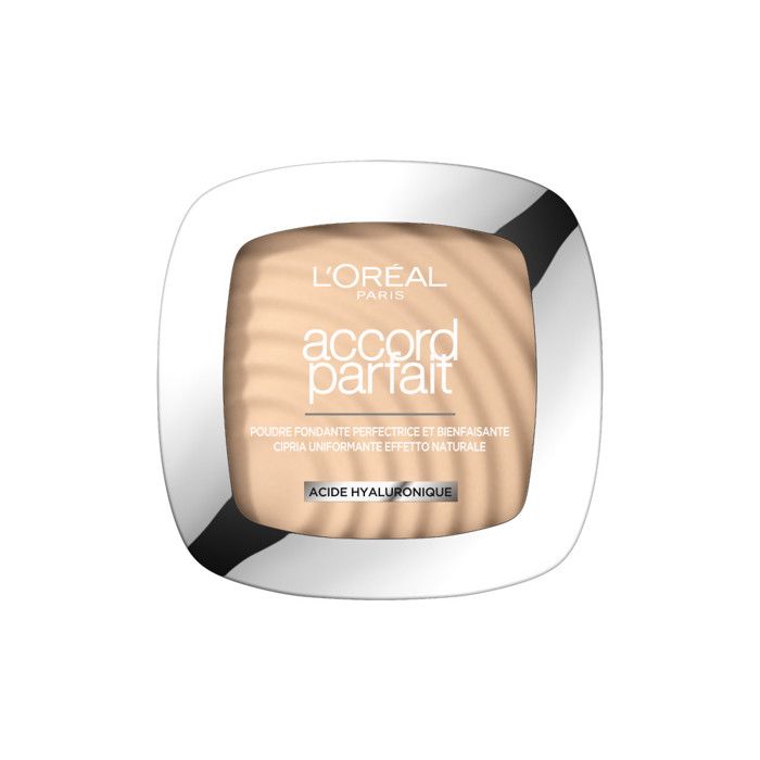 L'Oréal Paris - Poudre Fondante Accord Parfait - Peaux Normales à Mixtes - Teinte : Ivoire Rosé (1.R) - 9g
