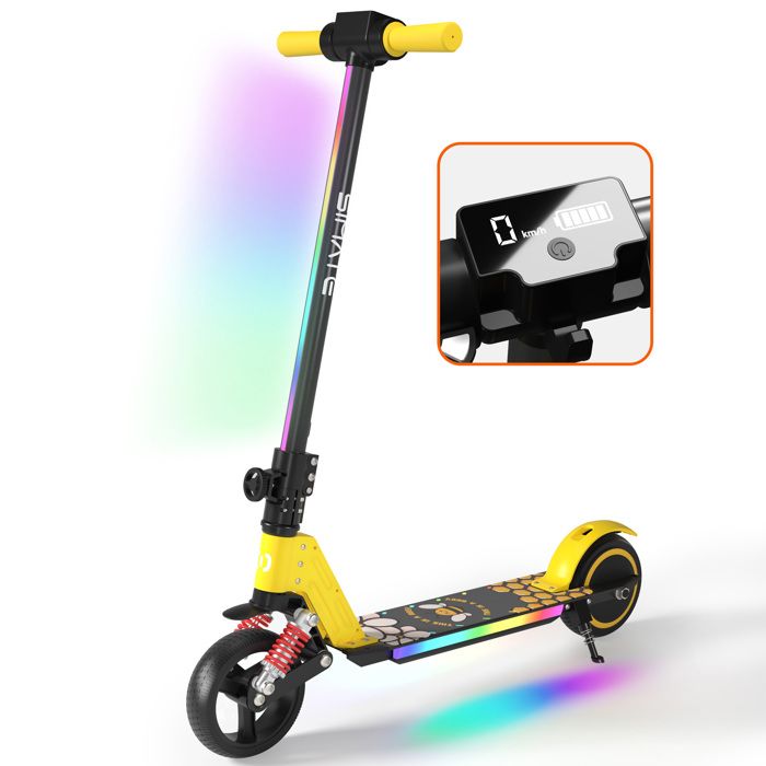 Trottinette Shuttle pour enfant avec effet fumée et lumières LED | ATAA