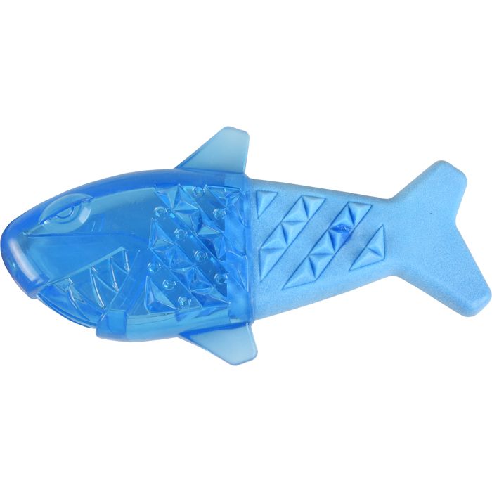 Jouet pour chien - FLAMINGO - Fresk Snowy Poisson - Remplissable - Rafraîchissant - Résistant à leau