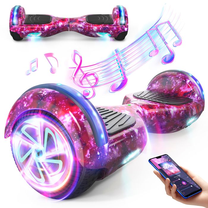Kit Kart Urban Glide Pour Hoverboard - Transformation En Kart électrique - Siège Baquet - Fixation Réglable 6.5 à 10 Pouces