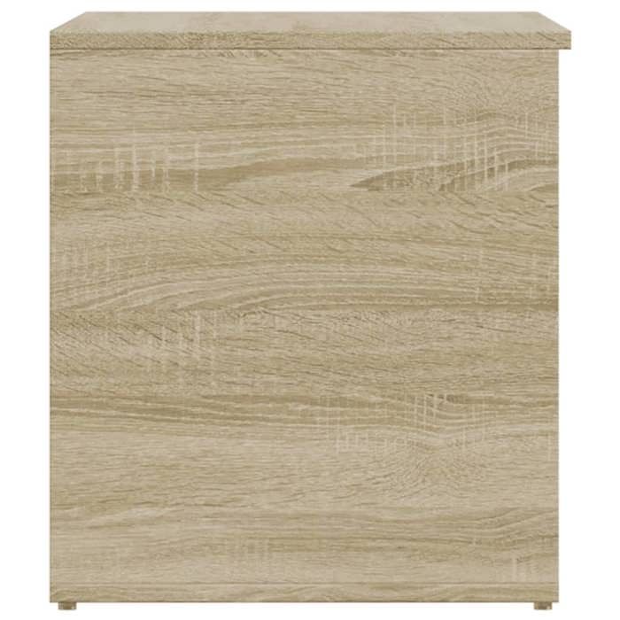 Promotion mai * Coffre de rangement - Grande espaces - Chêne sonoma 84x42x46 cm EU10779803059