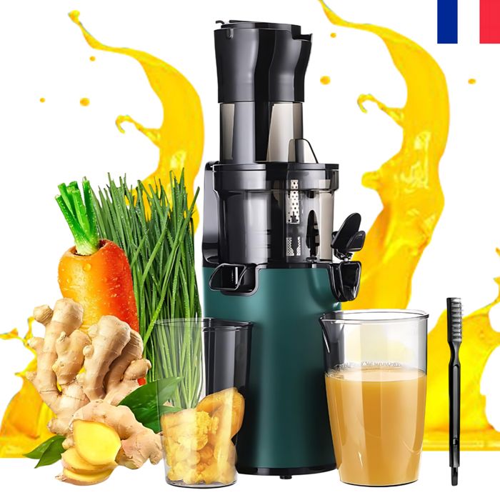 INKBIRD Extracteur de Jus Puissante Moteur en Cuivre Nettoyage installer Rapide Extracteur de jus Silencieux Centrifugeuse - Inkbird