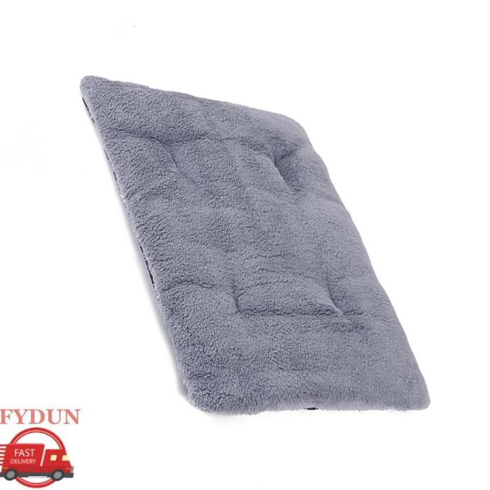 FYDUN Lit pour chat auto-chauffant Tapis pour chat auto-chauffant Coussin de cage pour chien en animalerie decoration Gris S