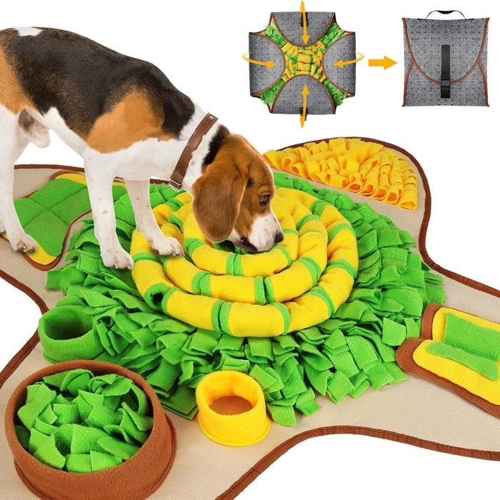 Tapis de fouille Chien  pour Petits et Grands ChiensVertUISAVE