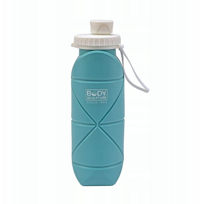 Gourde pliable isotherme - BODY SCULPTURE - BB 25BL - Pliable - Bleue - Isotherme