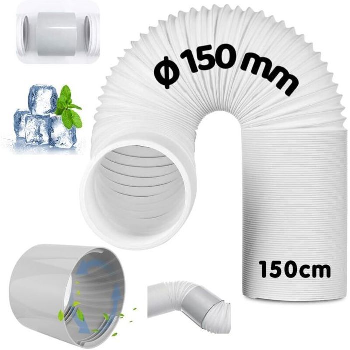 Tuyau Evacuation Climatiseur Mobile 150 Mm