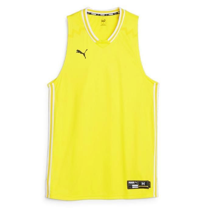 Débardeur de Sport Jaune Homme Puma Hoops
