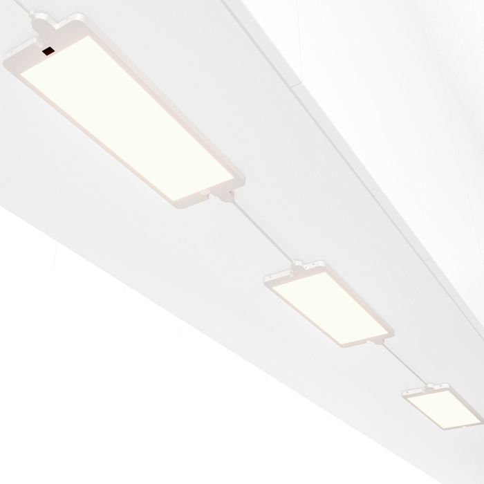 Lampes Plat LED sous Meuble Plan de Cuisine avec Interrupteur à Capteur sans Contact pour Plan Travail Cuisine 5 Couleurs Éclairage