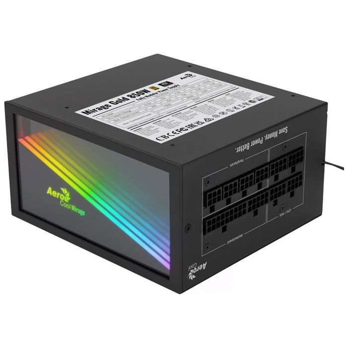 aerocool alimentation modulaire mirage psu 80 plus gold - vue 5