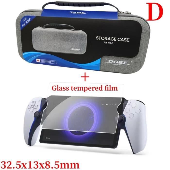 Bleu - Étui rigide de transport pour console de jeu Sony PlayStation
