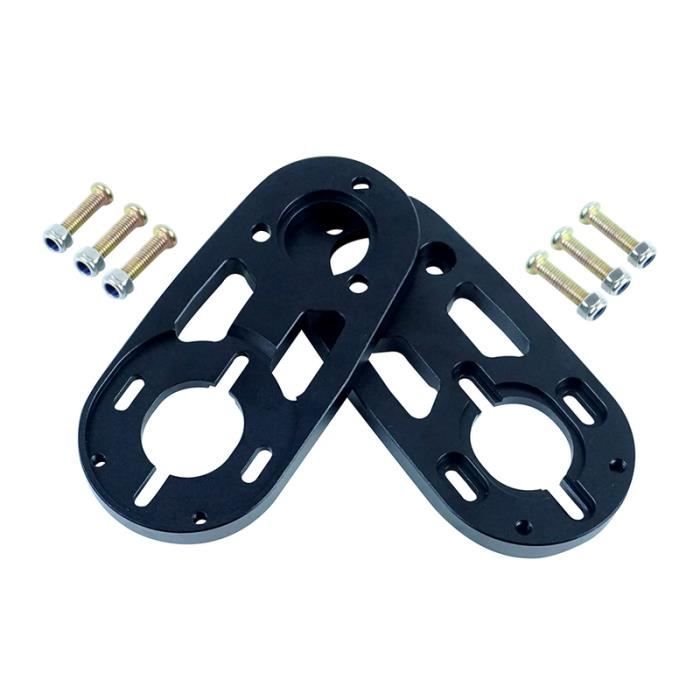 1 paire de housse de protection en acier inoxydable pour moteur de