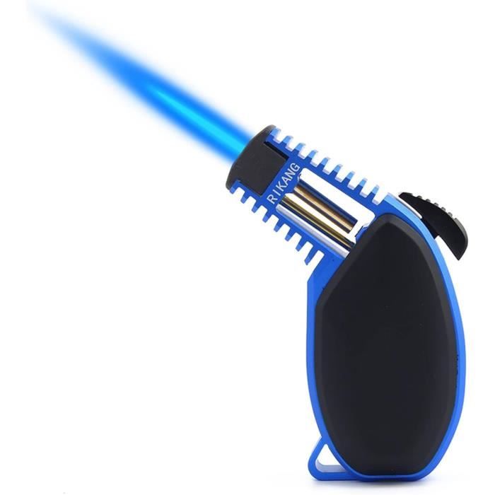 UN Chalumeau à Gaz Flamme Réglable Chalumeau De Cuisine + Recharge Gaz