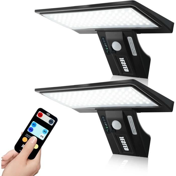 Applique Murale LED Extérieur STEINEL L 845 SC – Avec Détecteur De Mouvement, Bluetooth Mesh, Réglage Via Appli, 9W 655 Lumens