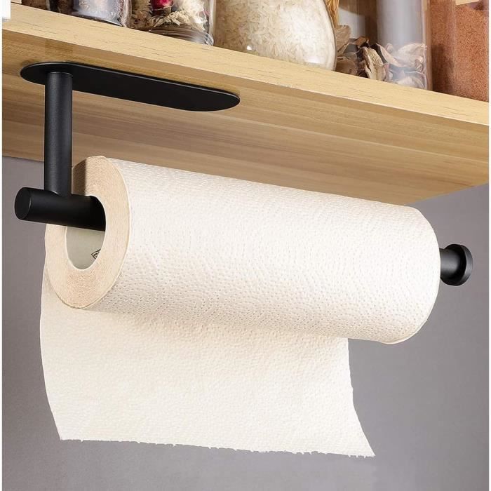Crochet à Ventouse Rotatif - Support 10 Kg Sans Percer - Pour Manteaux, Serviettes... (Noir Ou Blanc)
