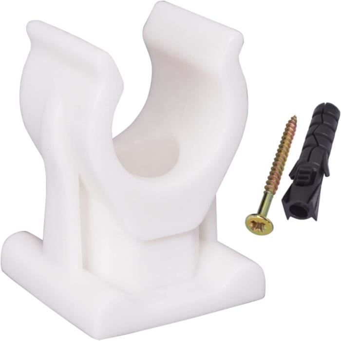 Collier Réutilisable Lot De 10 Colliers De Serrage Plastique à Cliquet - Réglables Pour Tuyaux (9,1-10,2 Mm) Colliers Serrage à Cliquet
