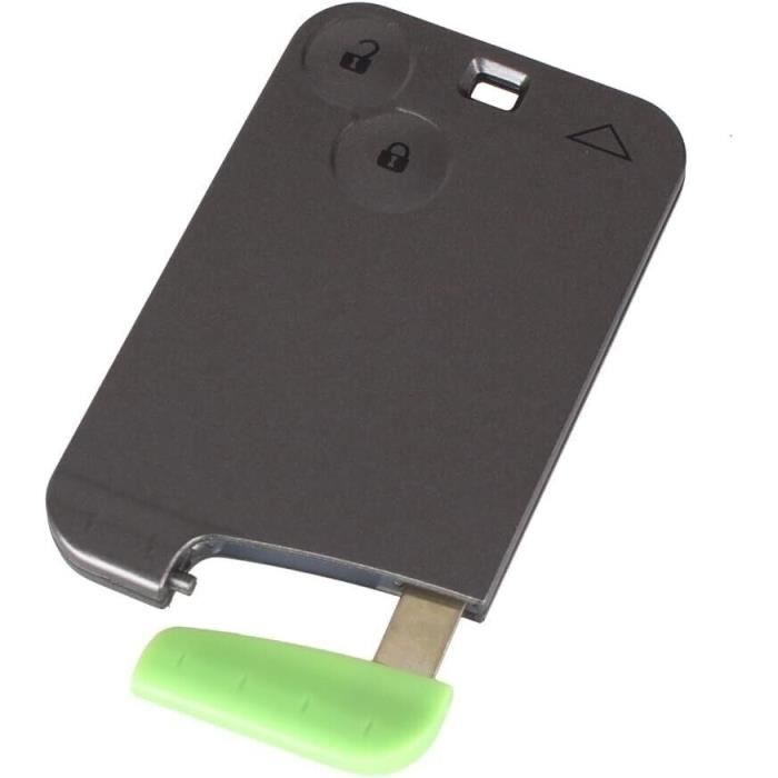 Carte pour Renault Koleos - Carte Vierge Adaptable Compatible pour Renault avec et sans Mains Libres: PCF 7952 - Koleos : 2008-2016