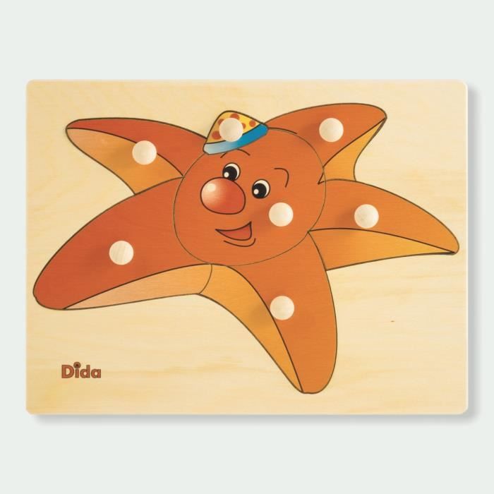 Dida Puzzle Bois Bebe Etoile De Mer Puzzles Pour Les Enfants Avec Boutons En Bois Cdiscount Jeux Jouets Dida Puzzle Bois Bebe Etoile De Mer Puzzles Pour Les Enfants Avec Boutons En Bois Cdiscount Jeux Jouets