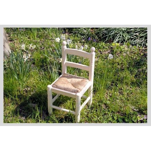 Petite chaise enfant bois brut  Cdiscount Maison
