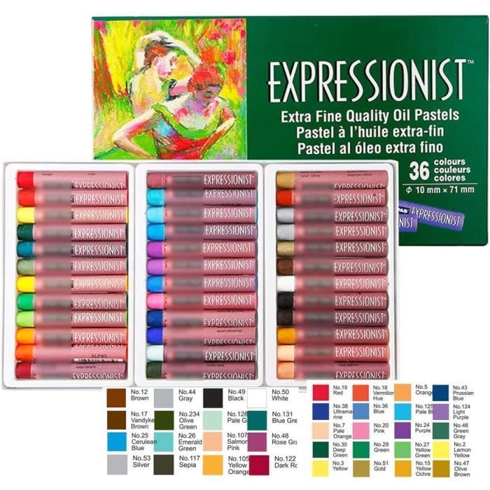 Crayon pastel sec Crayon Moyen Enfant Crayon De Couleur Crayon Crayon