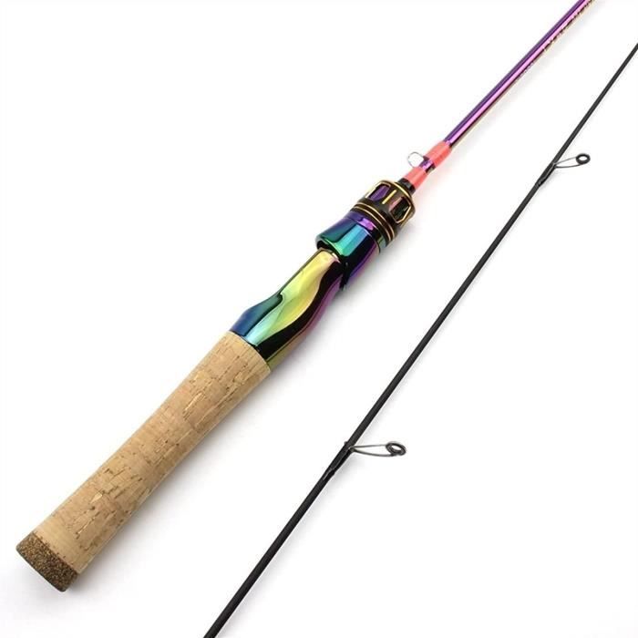 WEYE-Canne à pêche à la truite colorée à pointe solide de 1,68 m UL Power  Slow 2-8 g Canne à pêche ultralégère pour enfant[834]