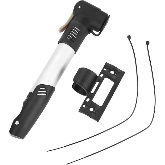 Pompe à Vélo électrique CooSpo Mini Portable - Max 120 PSI, Arrêt Automatique, écran LCD, LED, Charge USB, Pour Presta/Schrader