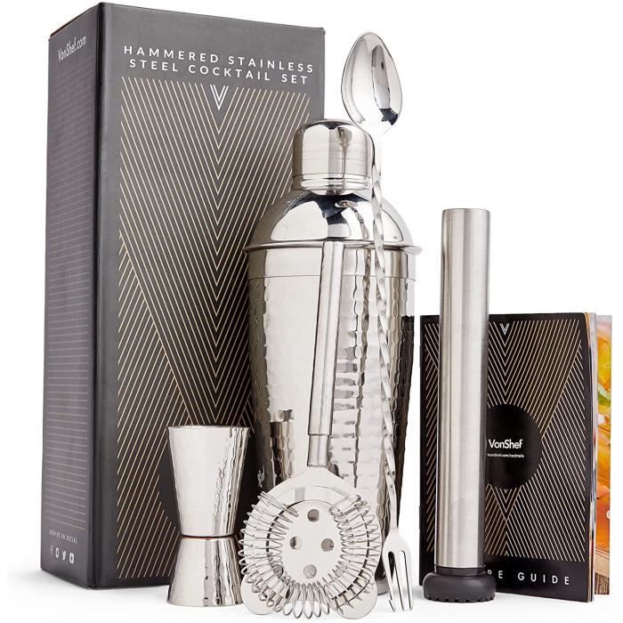 Lot de 40 pics à cocktail en acier inoxydable Argenté 10,9 cm
