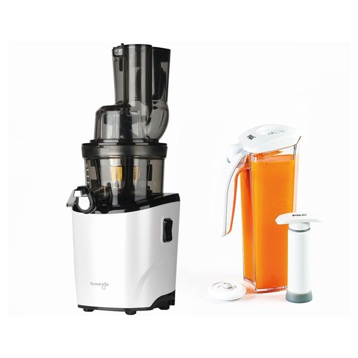 Kuvings - Extracteur de jus REVO830 + kit de conservation de jus sous vide - Blanc - Kuvings