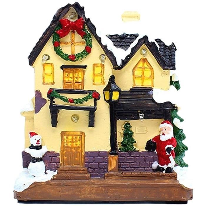 2021 Maisons De Village De Scène De Noël En Résine, Maisons De Village — free download