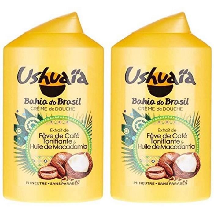 Bahia Do Brasil Crème De Douche À L'extrait De Fève De Café Tonifiante  Huile De Macadamia - 250 Ml - Lot De 2 - Cdiscount Au Quotidien
