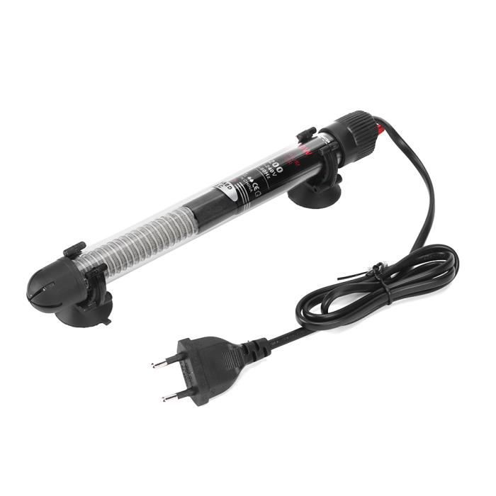 Tige de chauffage daquarium - AYNEFY - 100W - Verre submersible - Température réglable 20–34°C - Protection surchauffe