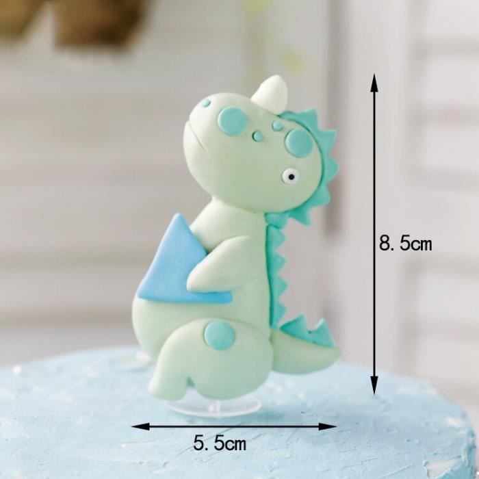 Decoration De Fete Cakelove Mignon Dinosaure Gateau Topper Cocotier Joyeux Anniversaire Gateau Decoration Type Green Dinosaur Cdiscount Maison