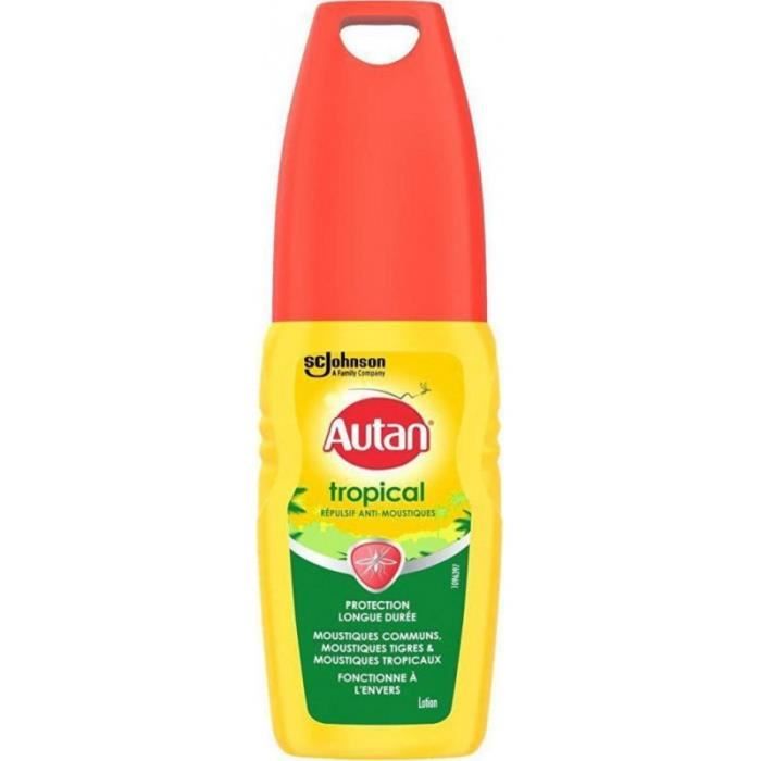 Autan Clean AUTAN Lotion Tropical 100ml - Cdiscount Santé - Mieux vivre