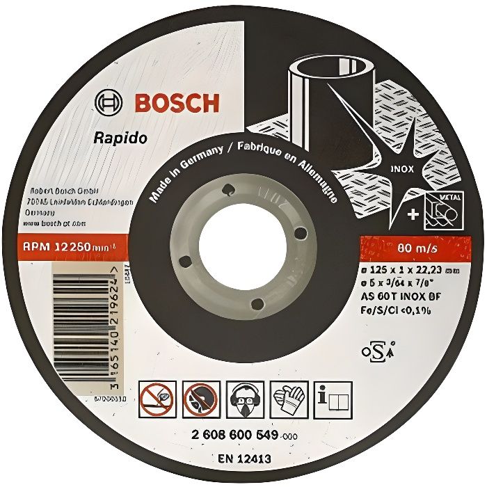 Bosch Disque à tronçonner Expert Inox - vue 3