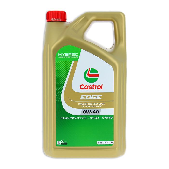 Huile moteur - CASTROL - EDGE 0W-40 - 5L