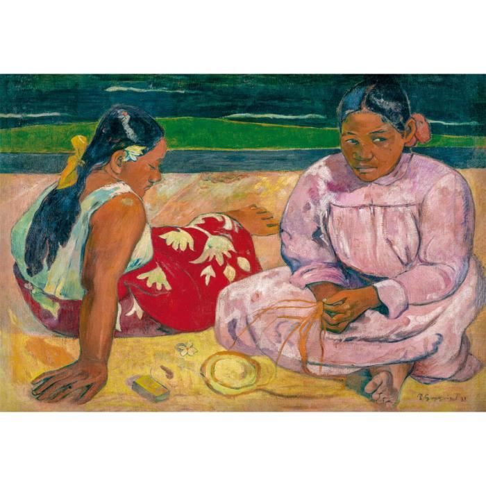 Puzzle 1000 pièces - Clementoni - Museum : Femmes de Tahiti, Paul Gauguin - Blanc - A partir de 12 ans