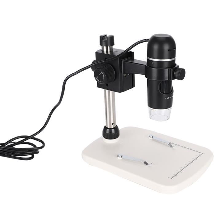 Microscope USB de bureau EJ.LIFE - LED réglable - Noir - 300x
