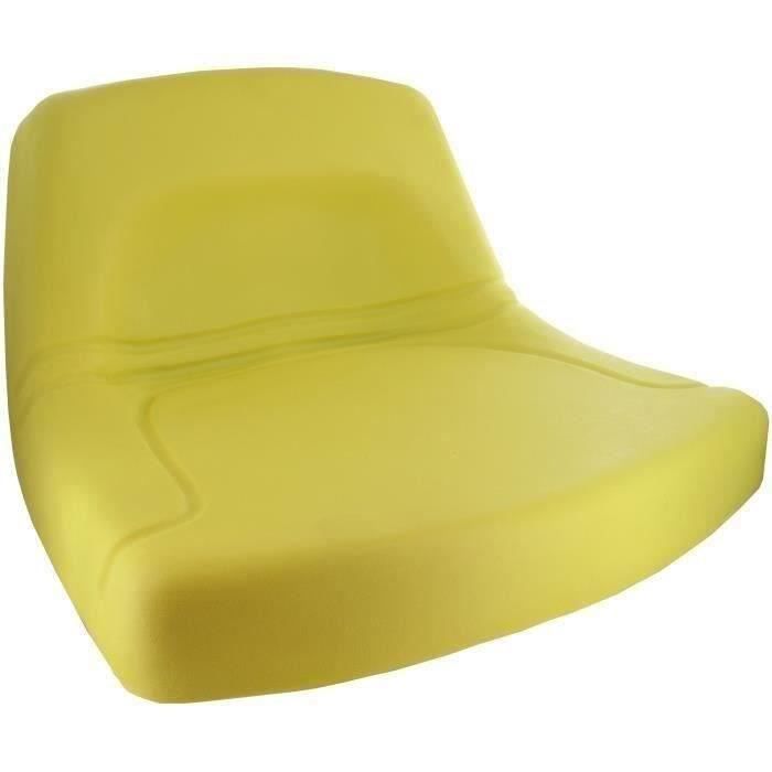 Siège adaptable moyen modèle pour autoportées et microtracteurs avec trous de fixation les plus cour