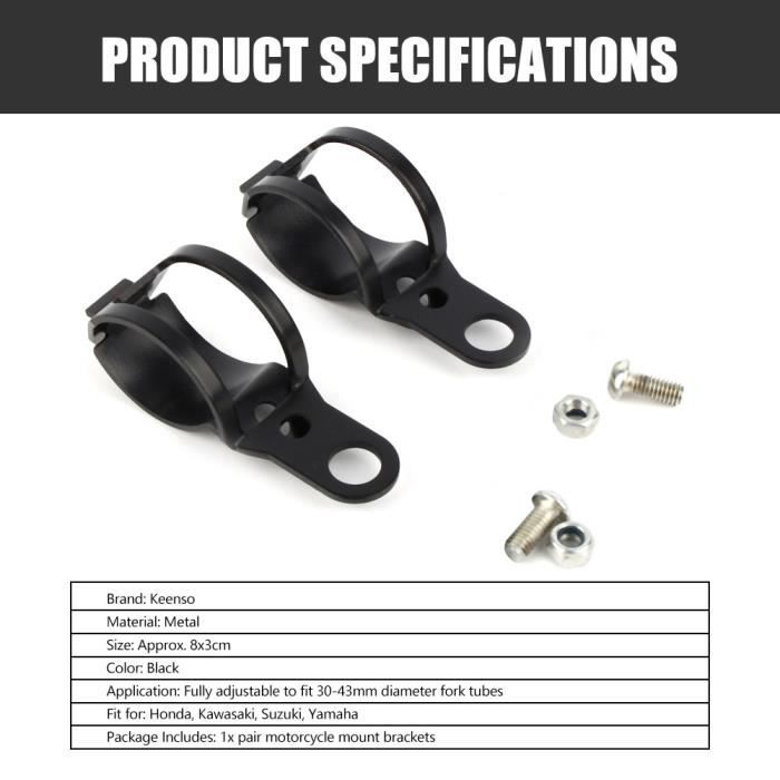 Moto Phare Set Streetfighter Projecteur Double Feux Pour 44