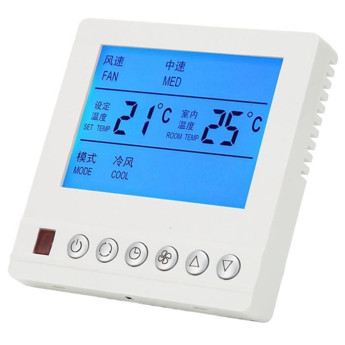 Contrôleur de température intelligent Thermostat, AC220V Thermostat