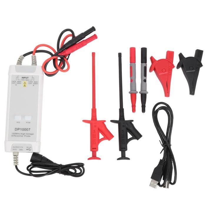 Sonde d'oscilloscope DP10007, sonde d'oscilloscope 100MHZ 700V, Kit de — free download